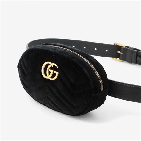 gucci cloth belt bag|gucci belt bag black velvet.